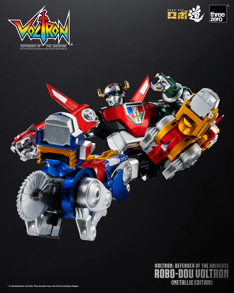 Voltron: Defender of the Universe METALLIC ROBO-DOU Voltron Store Exclusive - Image 3