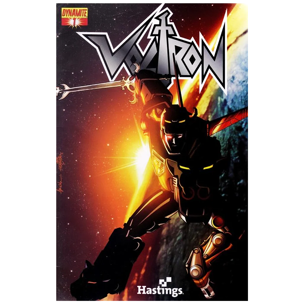 Voltron #01 Dynamite Hastings Exclusive Variant Edition
