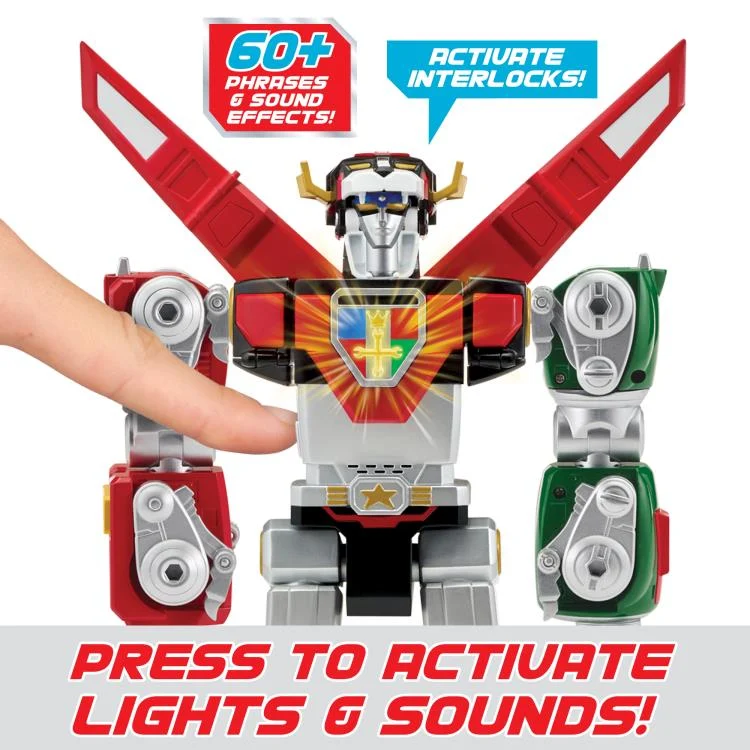Voltron: Defender of the Universe 40th Anniversary Classic Legendary Voltron 16" Action Figure by Playmates - Image 5