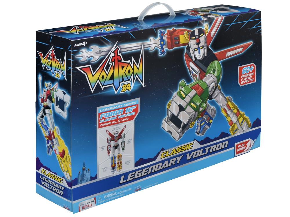 Voltron: Defender of the Universe 40th Anniversary Classic Legendary Voltron 16" Action Figure by Playmates - Image 9