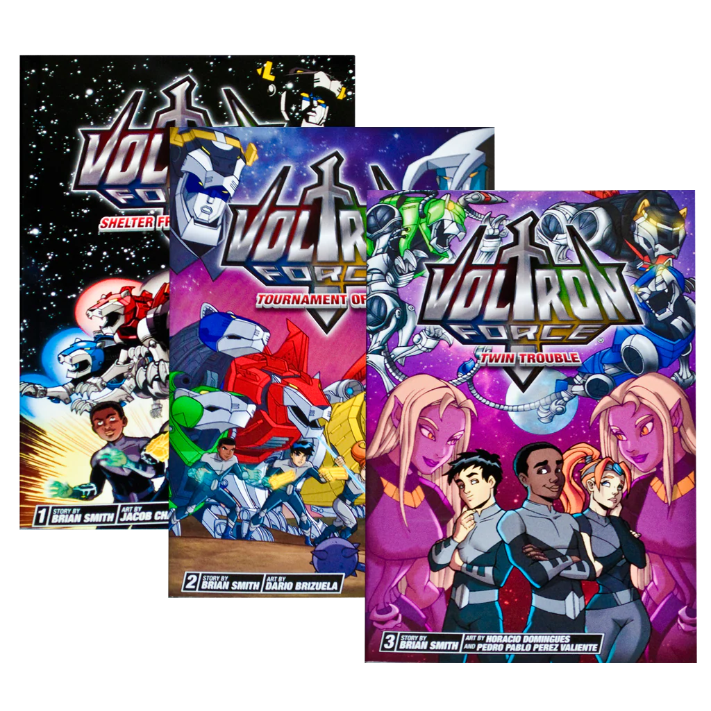 Voltron Force Comics Volumes 1, 2, 3 by Viz Media