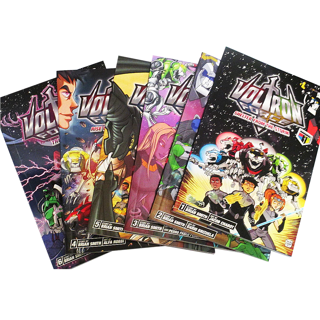 Voltron Force Comics Volumes 1-6 FULL SET by Viz Media