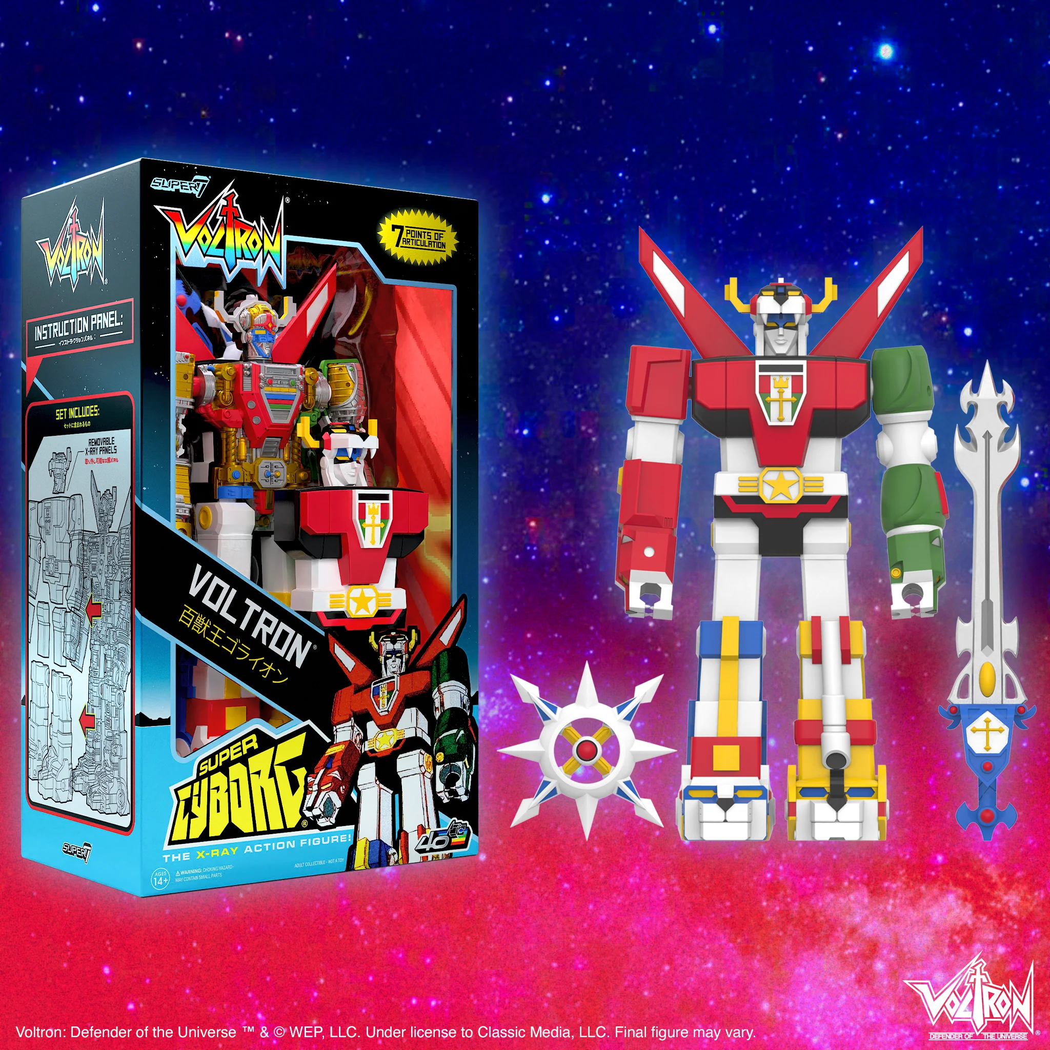 Voltron Super Cyborg Figure by Super 7 NOW SHIPPING - Image 4