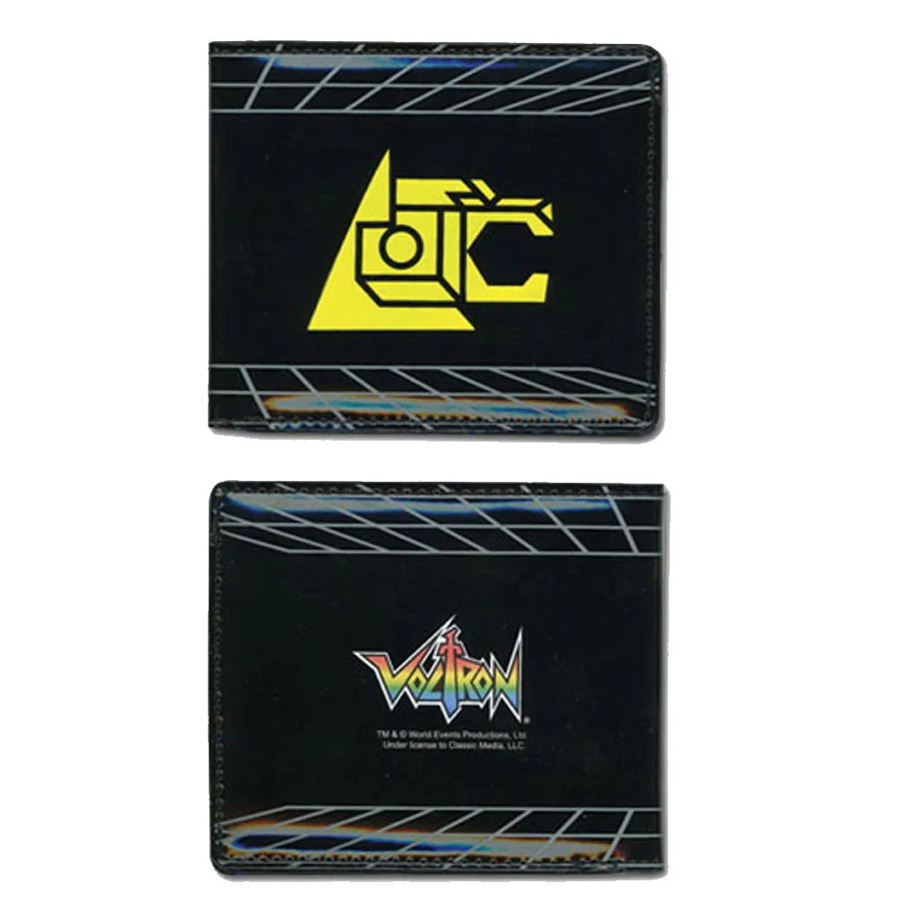 Voltron Wallet Lion Symbol Black